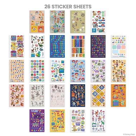 Disney® Pixar Toy Story 5 Tabbed Sticker Book